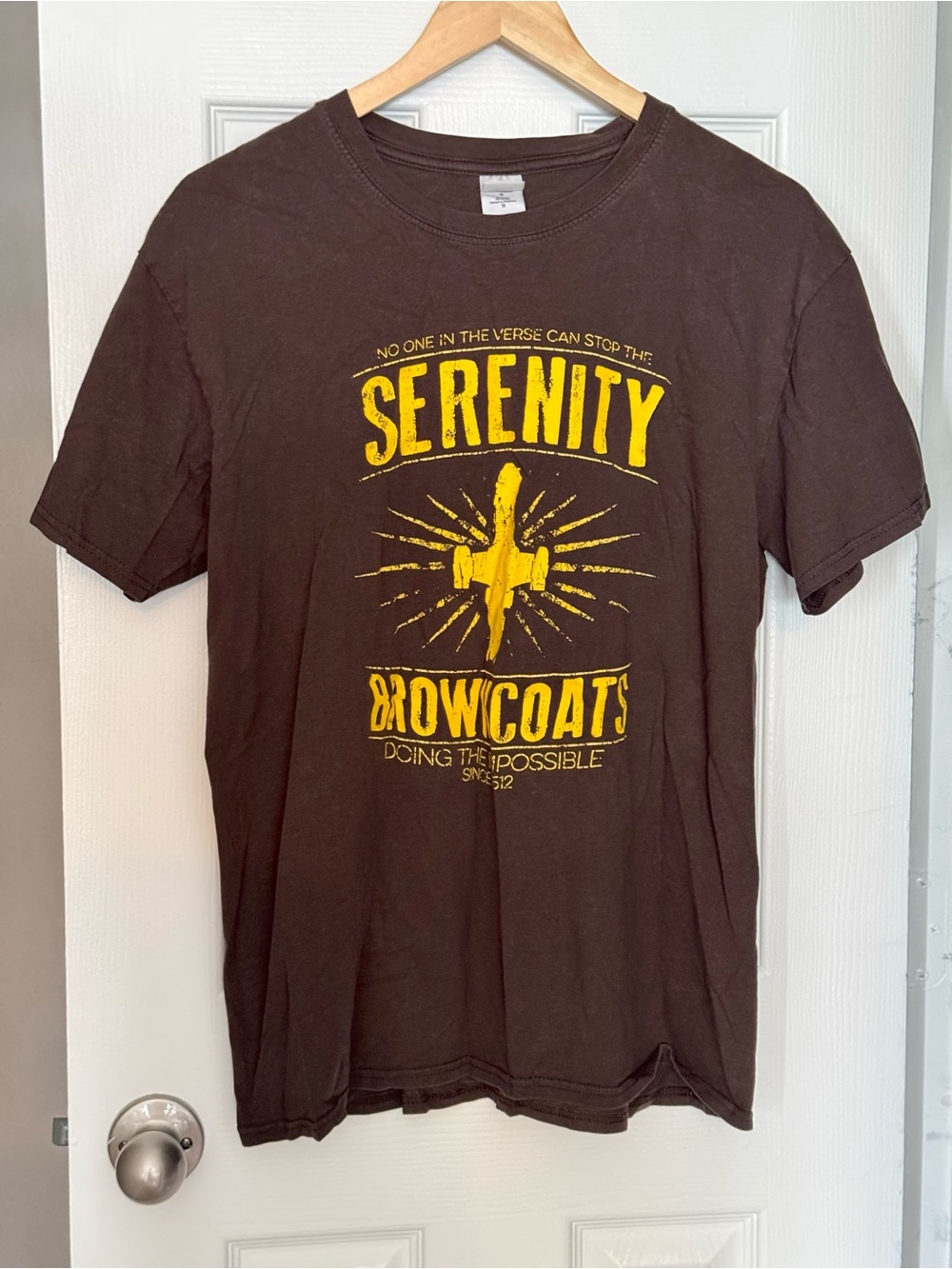 Firefly Serenity Browncoats T-Shirt - Size L